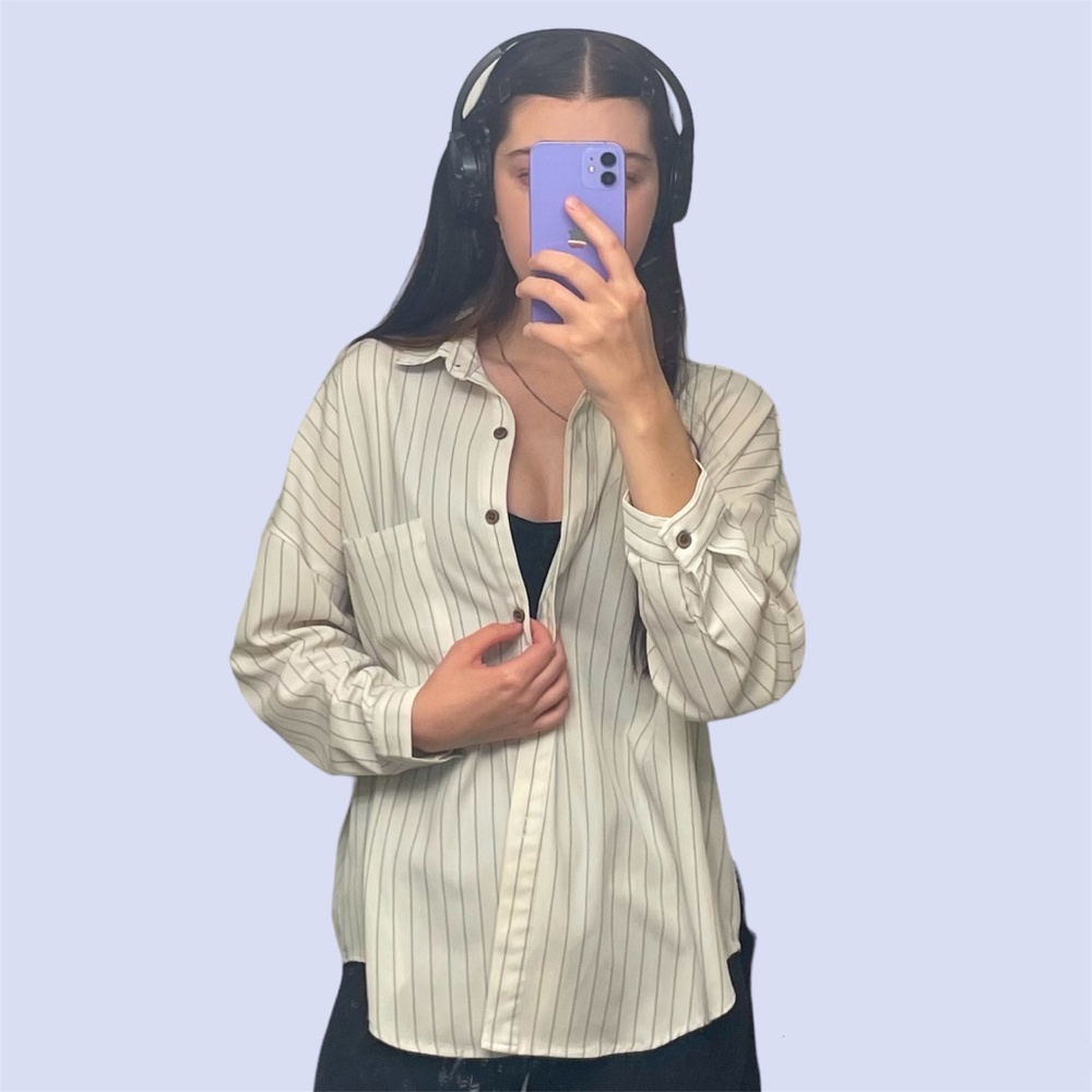 Stripped Button Down - image 4